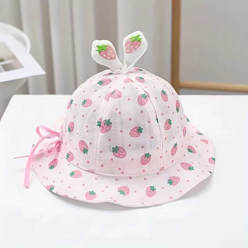 Fruit Bucket Hat for Baby Sun Protection 6 24 Months
