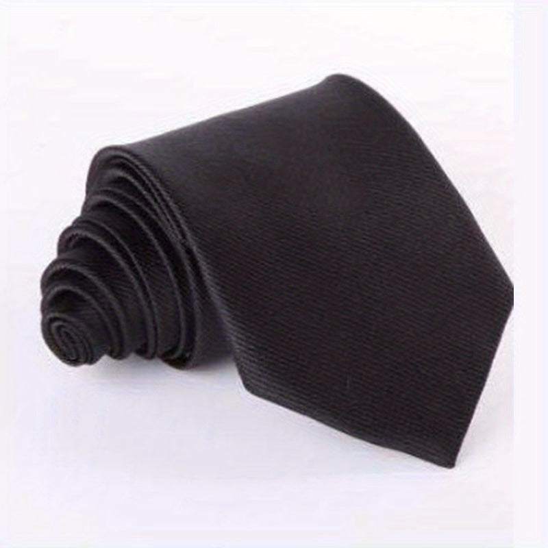 Striped Men's Tie For Wedding Bridegroom