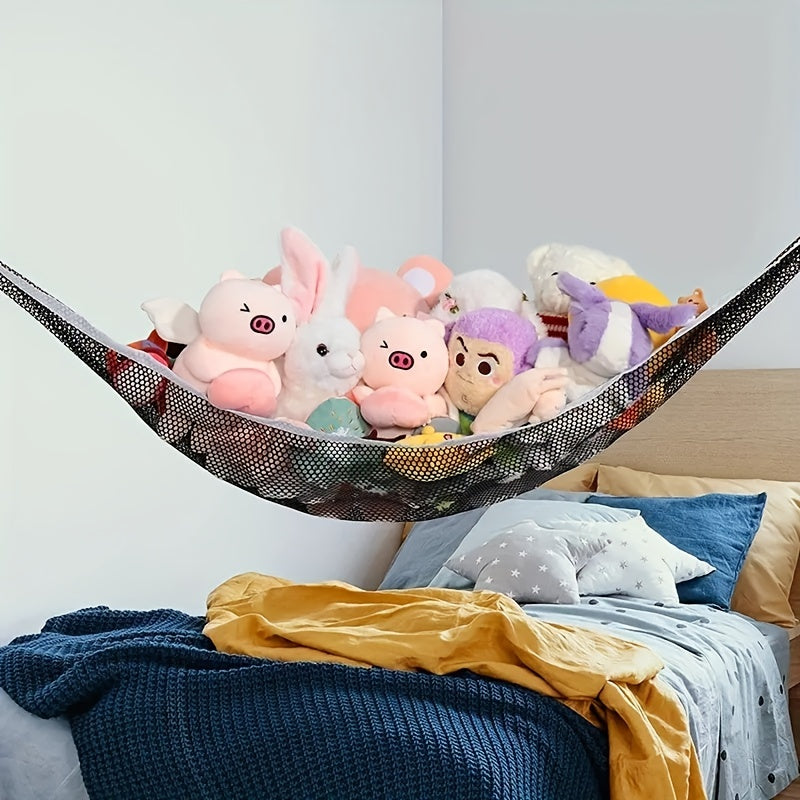 Stuffed Toy Storage Hammock Hanging Net Organizer for Nursery