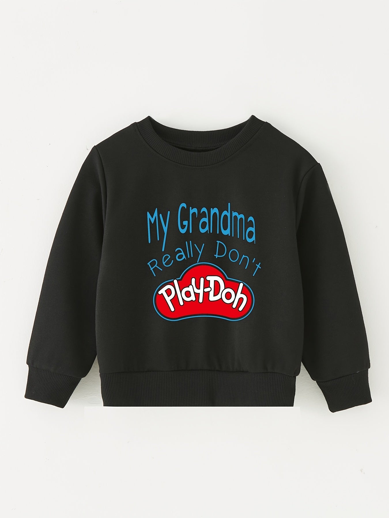 Aunt Don't Play doh Kids Crew Neck Sweatshirt