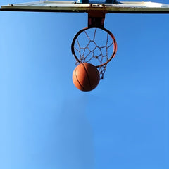 12 Hole Metal Basketball Net Galvanized Thick Iron Basketball Net