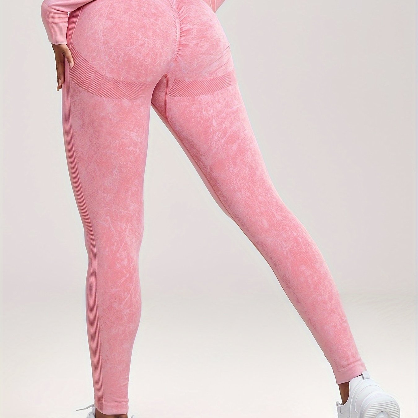 Tie Dye Seamless Yoga Pants High Stretch Leggings Women's Activewear