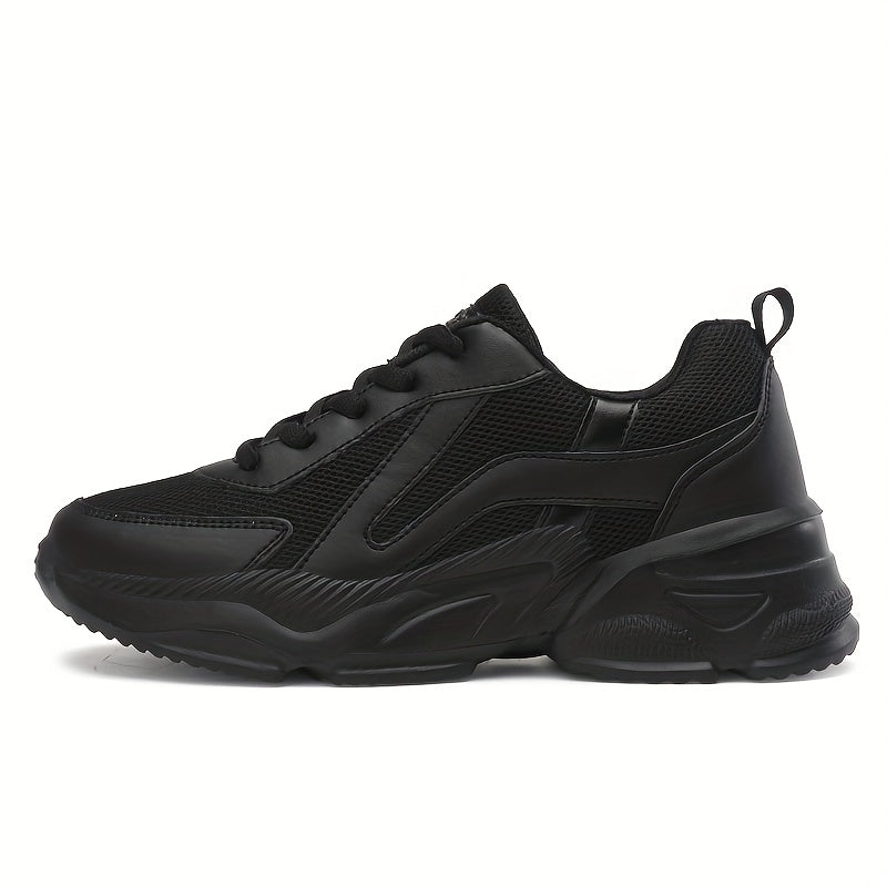 Women's Mesh Breathable Chunky Sneakers Non slip Outdoor Travel Shoes