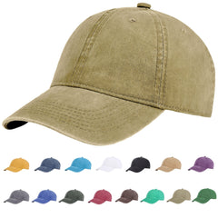 Men's Classic Solid Baseball Cap for Sports