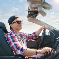 Sun Visor Clip Phone Holder & Storage Bag - Upgrade Your Car!