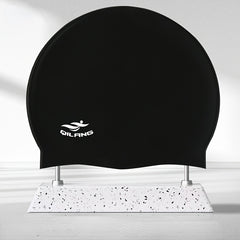 Waterproof Silicone Swimming Cap for All Ages