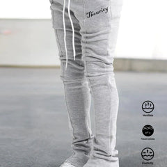 Comfy Bell Bottomed Pants Men's Casual Stretch Hip Hop Joggers