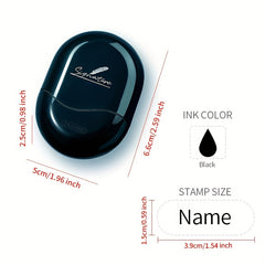 Personal Name Stamp Handwritten Signature Seal Custom Engraving Private Seal