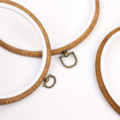 4pcs Embroidery Hoops Photo Frame for Crafts Sewing DIY Cross Stitch Stand