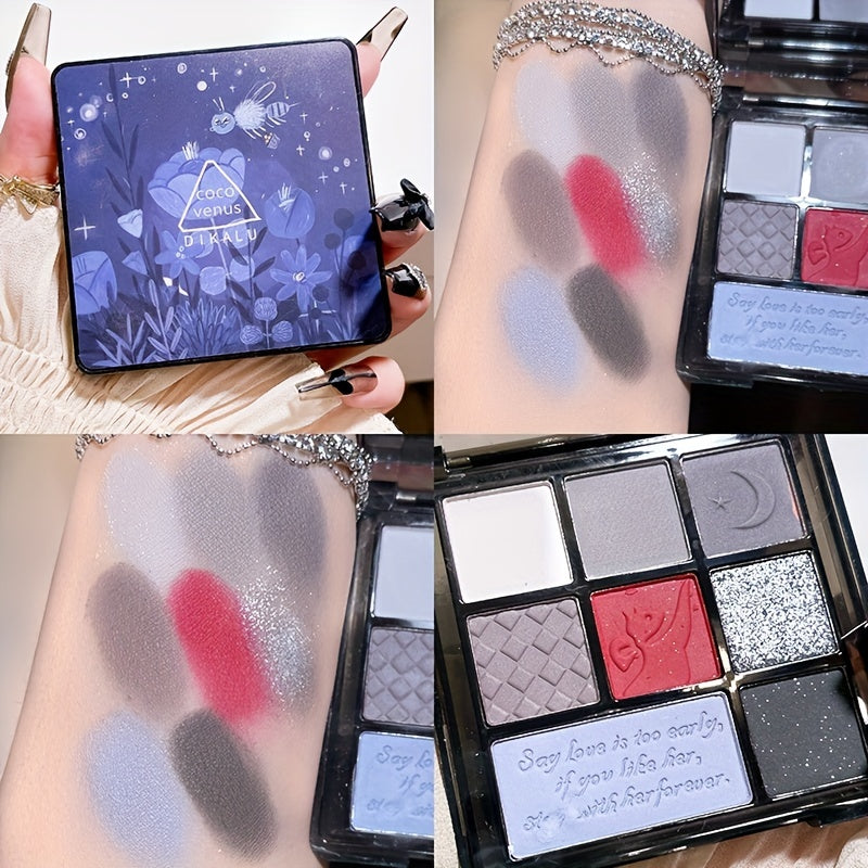 Dark Retro Eyeshadow Palette Rich Wild Rose