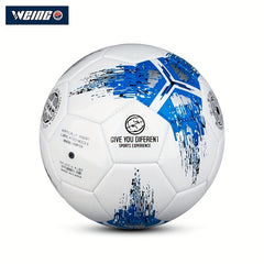 1pc 5 Football PU Leather Rubber Soccer Ball Wear resistant And Explosion proof