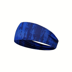 Unisex Sports Headband Sweat Wicking Stretchy Non Slip Hairband