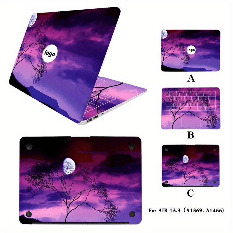 Vinyl Laptop Sticker 33x78cm PC Notebook Skin Computer Decal