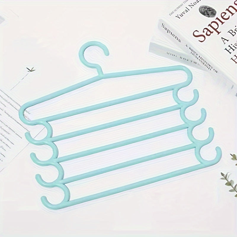 5-Layer Closet Storage Organizer for Neatly Organizing Pants, Towels, Scarves