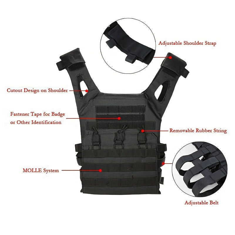 Outdoor Adjustable Training Vest Safety Protection Vest