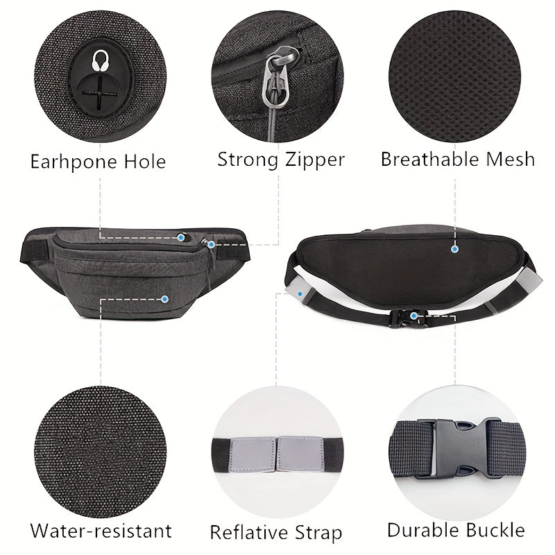Waterproof Sports Fanny Pack for Outdoor Activities