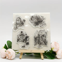 House DIY Silicone Cartoon Stamp