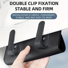 Magnetic Car Hanging Bag for Secure Glasses Storage