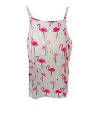 Animal Print Spaghetti Strap Top Women's Cami