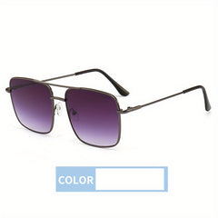 Men's Square Frame Sunglasses UV Protection Sports Sunglasses