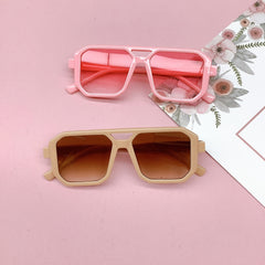 Girl's Square Frame Sunglasses for Outdoors