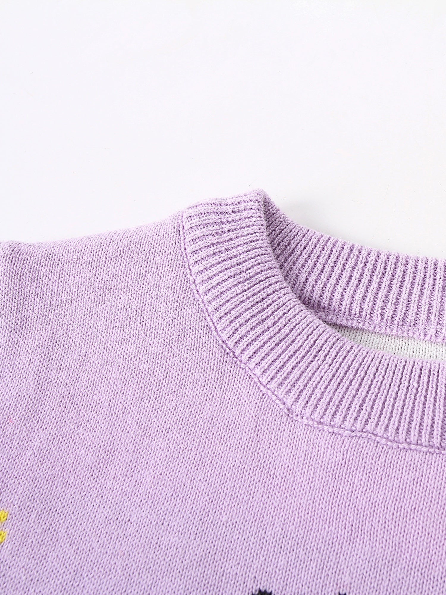 Baby Animal Jacquard Top Pullover Sweater