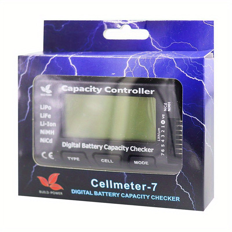 Cellmeter 7 Voltage Power Display Balance Function 1 7S