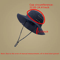 Fisherman Hat Western Cowboy Sun Cap Outdoor Camping