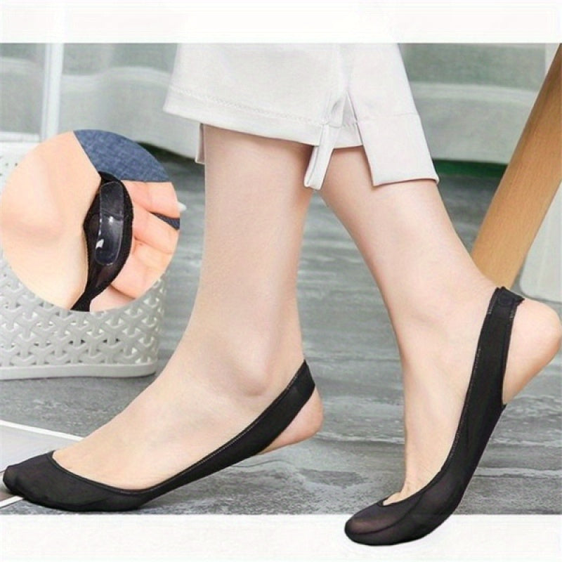 1 Pair Suspender Boat Socks with Cushion