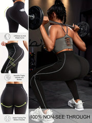Women's Tummy Control Sauna Leggings for Weight Loss