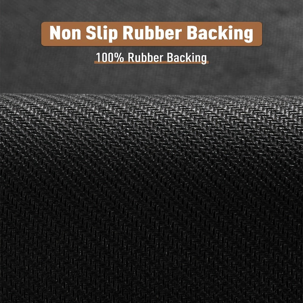 15 Non Slip Carpet Stair Treads - Rubber Backing Safety Rug - Slip Resistant