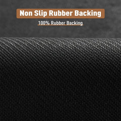 15 Non Slip Carpet Stair Treads - Rubber Backing Safety Rug - Slip Resistant