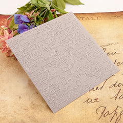 Embossing Folder Transparent Plastic Plate for Paper Card Decoration