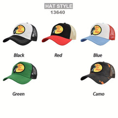 Casual Sunscreen Embroidered Baseball Cap Mesh Sun Visor Net Cap