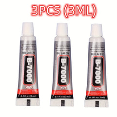 3pcs B7000 3ml Waterproof Glue for DIY Jewelry Crafts