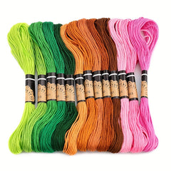 50 Colors Cross Stitch Thread Embroidery Knitting Rope Matching Thread