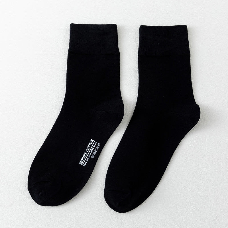 Cotton Ribbed Candy Colour Socks