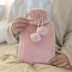1000ml 2000ml Double Layer Hot Water Bag Hand Warmer Winter Christmas