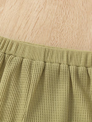 Boys Love Vibes Casual Outfit Set - Round Neck T shirt & Shorts