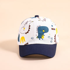 Dinosaur Print Baby Baseball Cap Sun Protection Hat