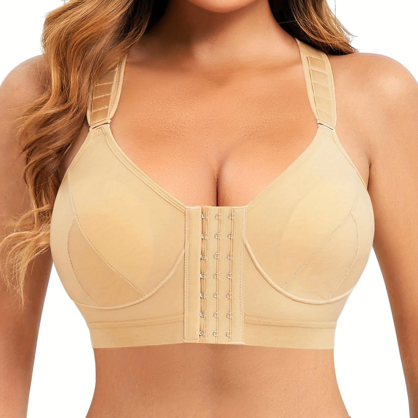 Post Surgery Breast Removal Daily Bra Front Closure Sports Yoga Bra