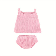 Doll Outfit Set - Vest and Panties, Comfortable Clothes (Doll Not Included)