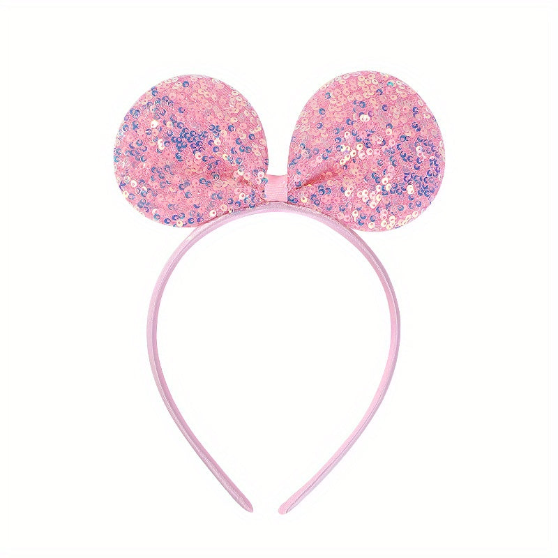 Baby Girls Crown Mouse Ear Hair Hoop Headwear Princess Hair Accessories