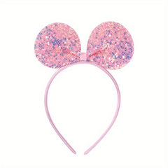 Baby Girls Crown Mouse Ear Hair Hoop Headwear Princess Hair Accessories