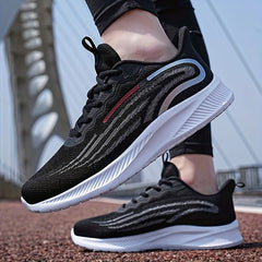 Men's Lightweight Knitted Running Shoes Spring And Summer