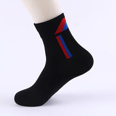Breathable Mid Calf Socks, 1 Pair, Men & Women