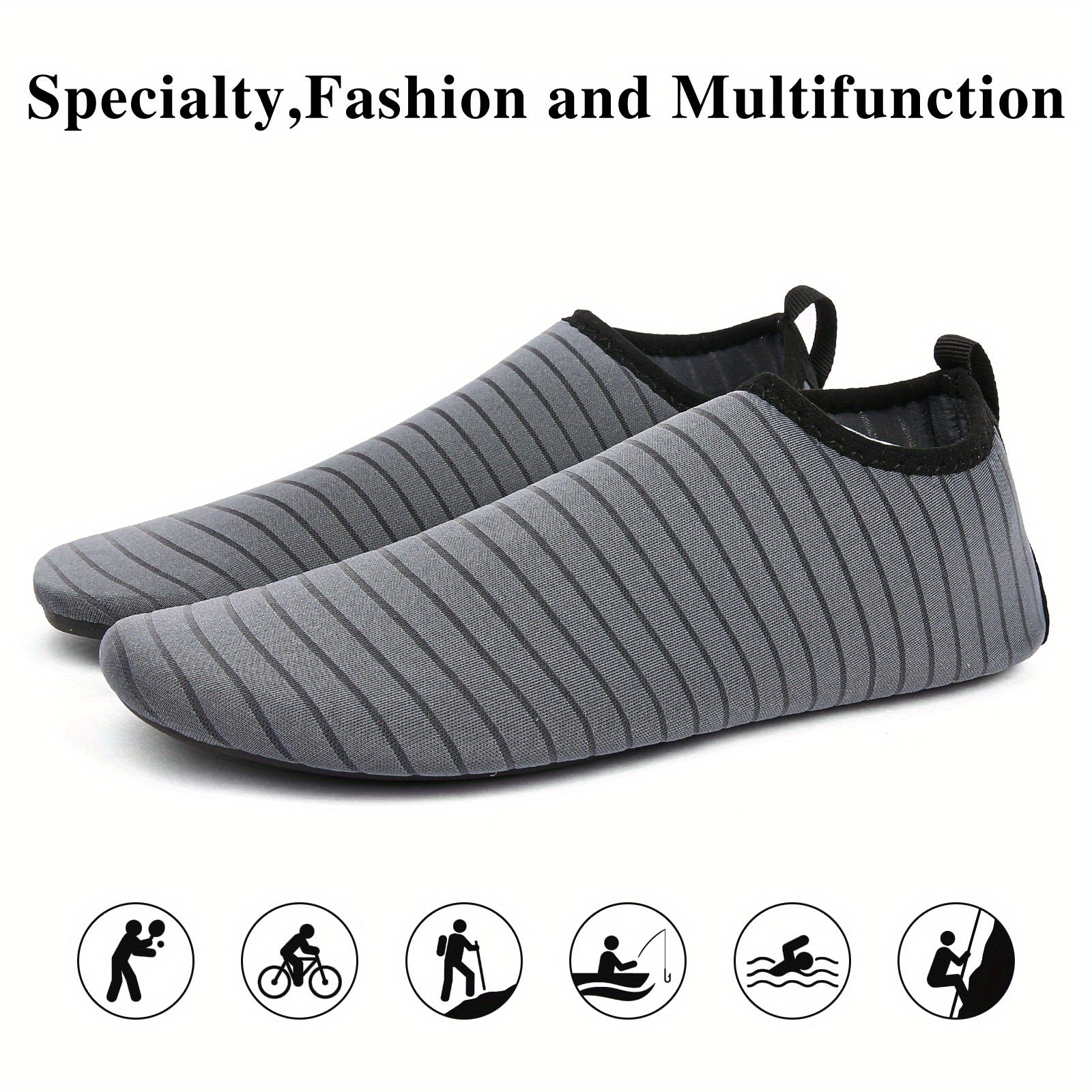 Women's Quick Drying Water Shoes Non Slip Beach Swimming Fitness