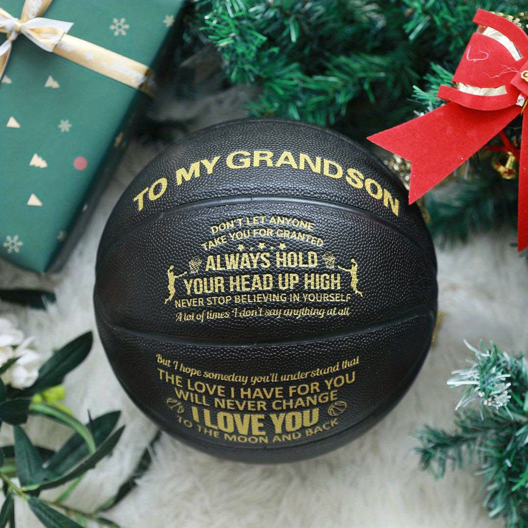Custom Basketball Gift for Grandson Size 7 74 93 cm