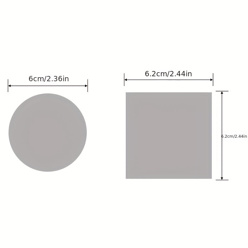 10pcs Non Marking Double Sided Adhesive Fixing Stickers for Multi-Purpose Use