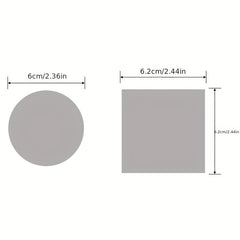 10pcs Non Marking Double Sided Adhesive Fixing Stickers for Multi-Purpose Use